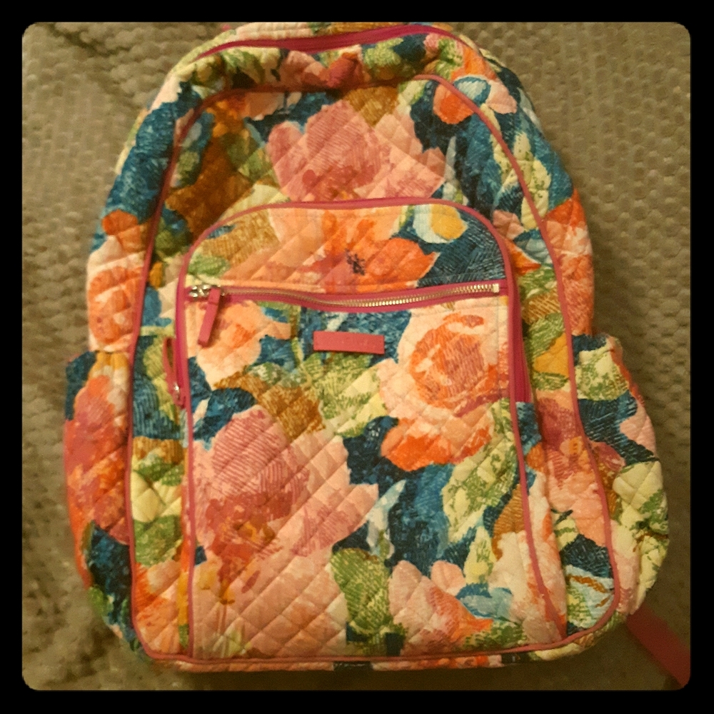 Large EUC Vera Bradley backpack